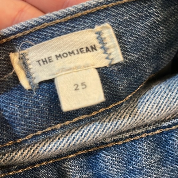 Womens Madewell The MomJean Distressed - Picture 3 of 5